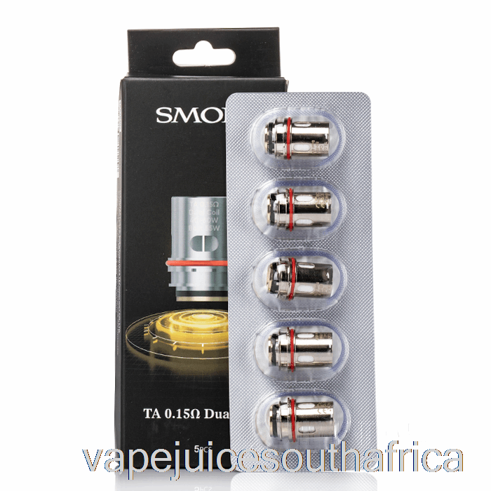 Vape Juice South Africa Smok Ta Replacement Coils 0.15Ohm Ta Dual Coils